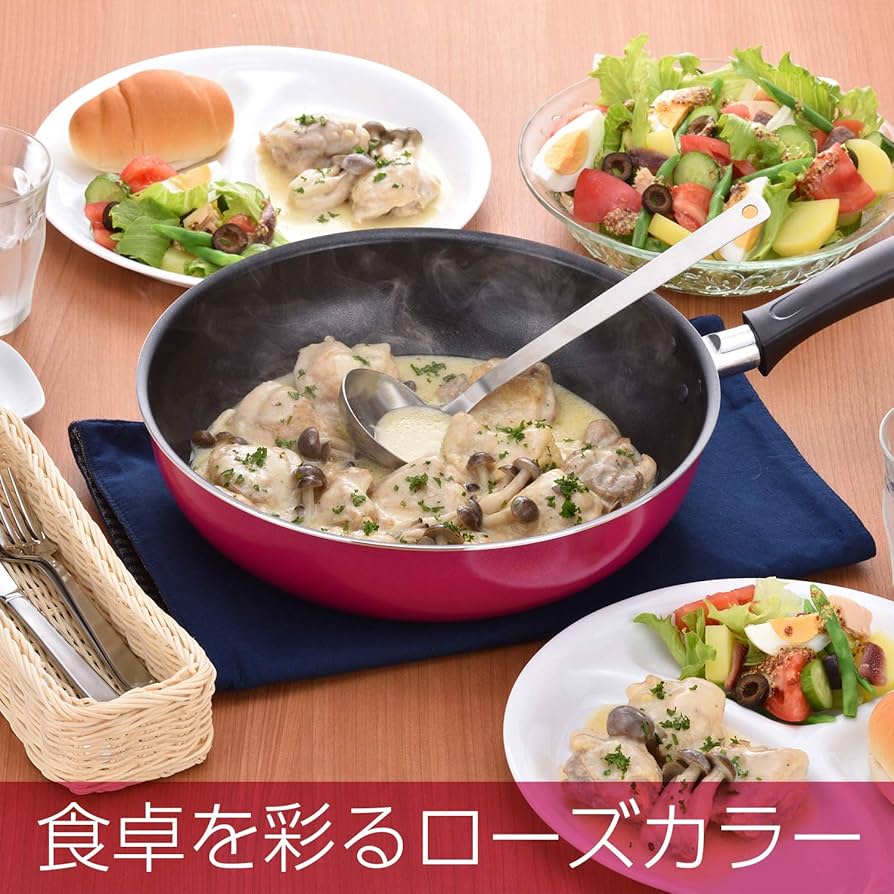 Amazon｜和平フレイズ(Wahei freiz) フライパン ローズ 28cm